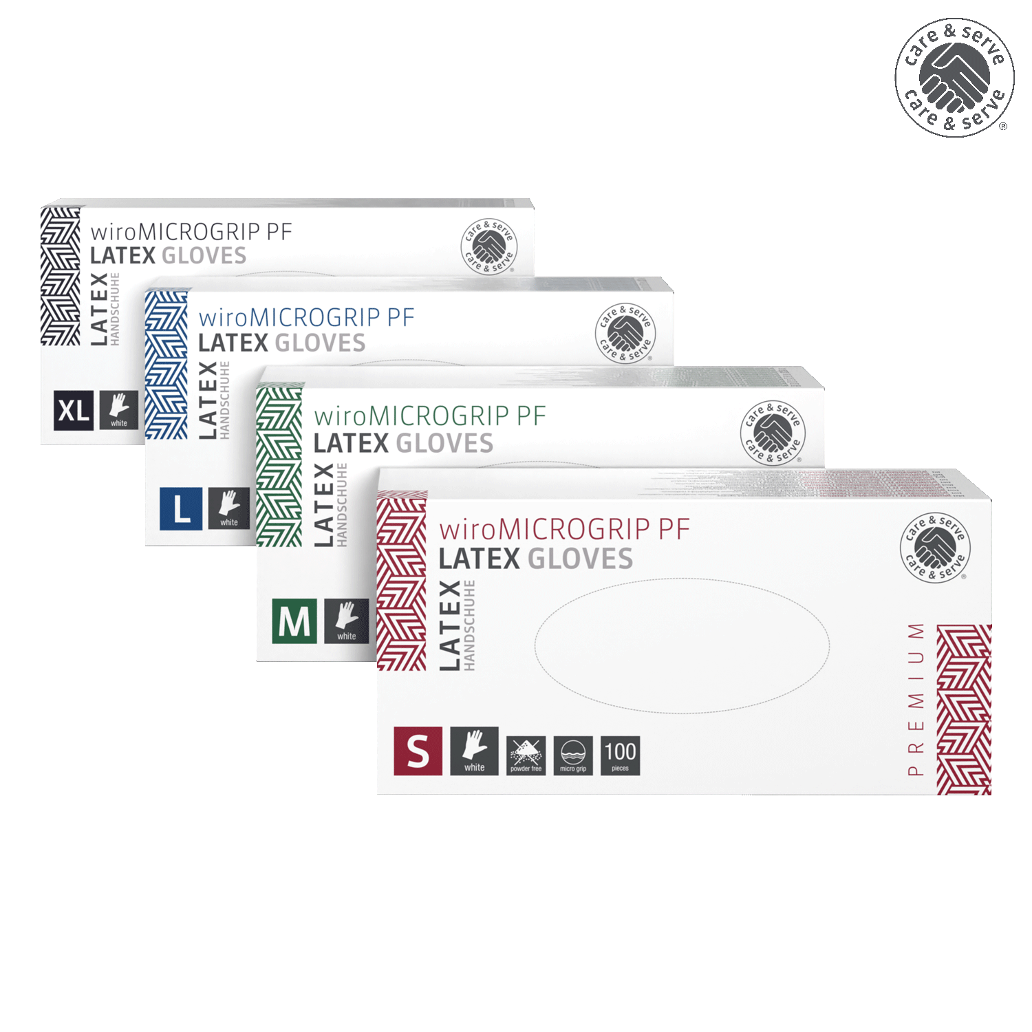 wiros Latexhandschuhe White Soft Größe XL